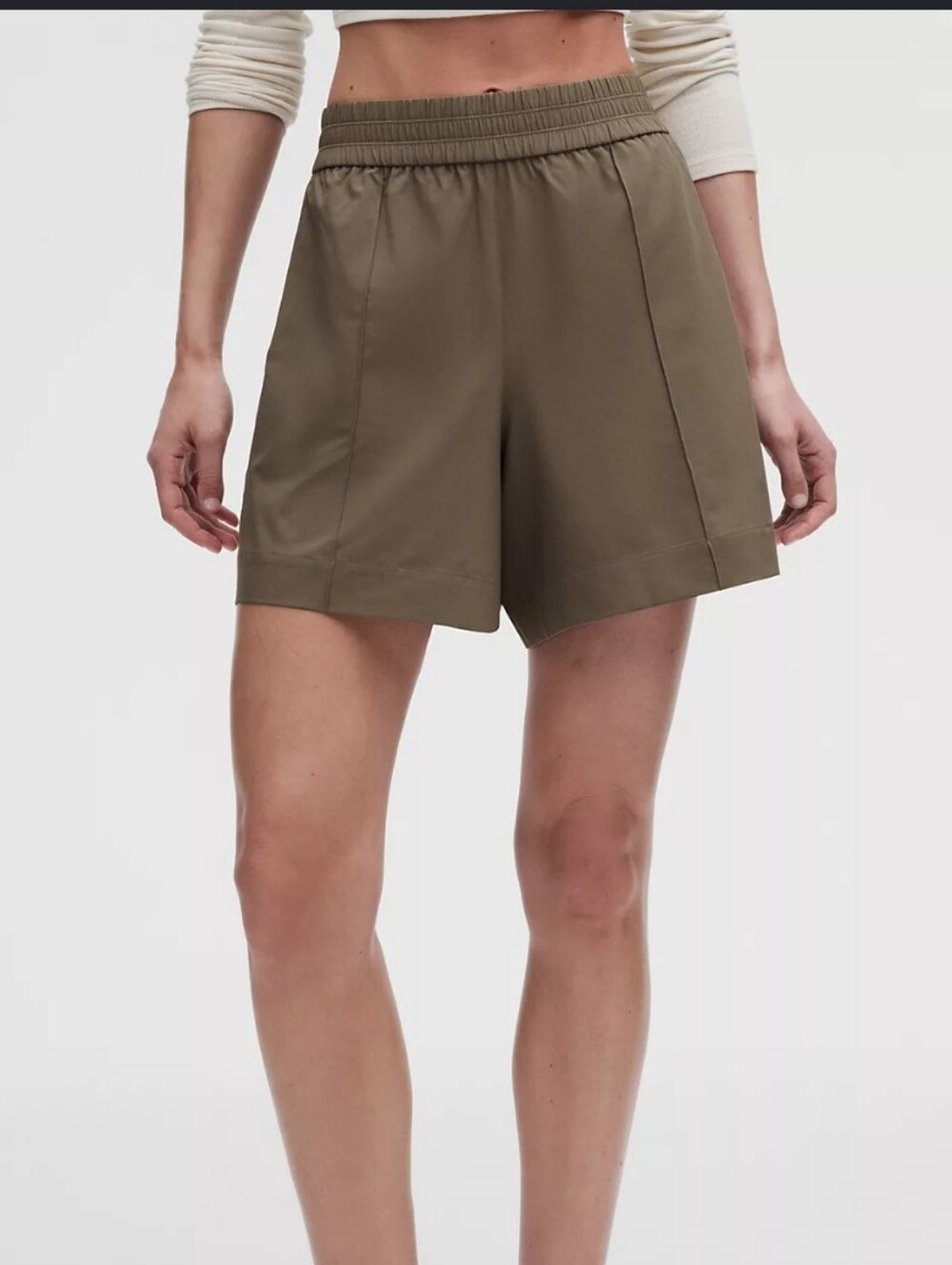 lululemon athletica Olive Green Athletic Shorts